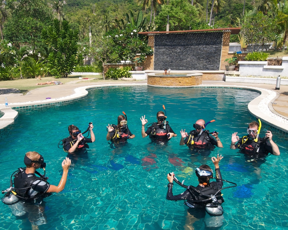 PADI Open Water Confined Session